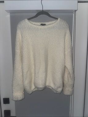 wild fable Cream Crewneck Sweater